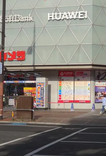 【2】ビッグカメラ岡山駅前店前のPESCA岡山出入口からB1Fへ進みます。